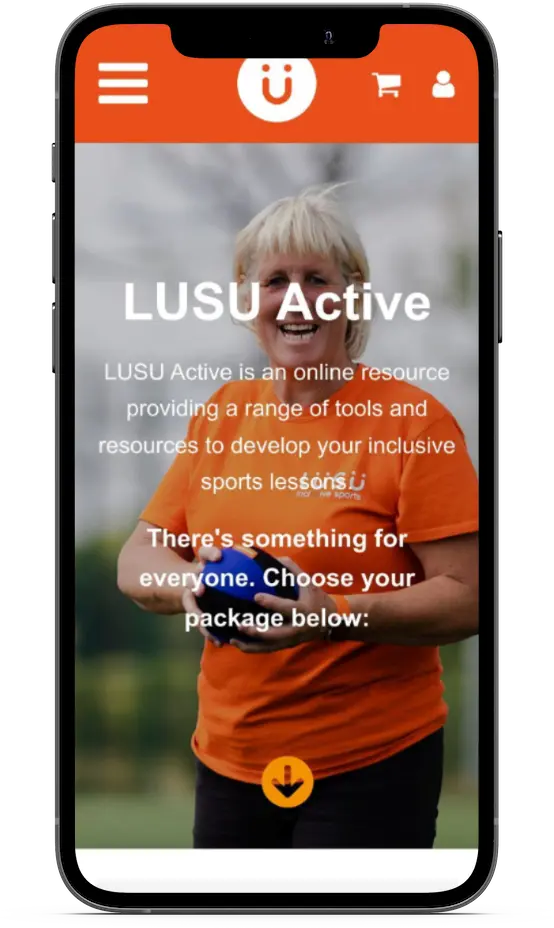 Members e-commerce website design inside iphone